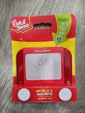  NEW Etch A Sketch Pocket Size Mini Kid Drawing Car Trip Game Christmas Gift