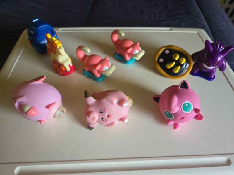 Vintage Lot Of Pokemon Burger King And Kellogs Toys