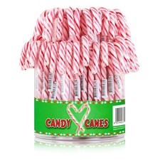 Candy Stöcke rot-weiß 72x14g in der Dose Zucker-stangen