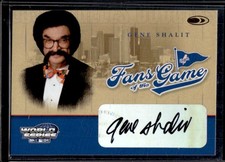 2004 Donruss World Series Gene Shalit Fans of the Game Auto #FG-4 Dodgers