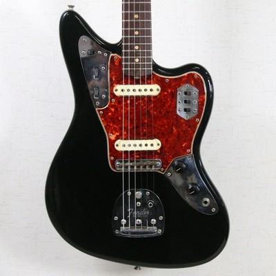 Fender Jaguar ブラック ストライプデザイン ORIGINAL BLACK PRE CBS 1964 Fender Jaguar w/ Matching Neck GREAT