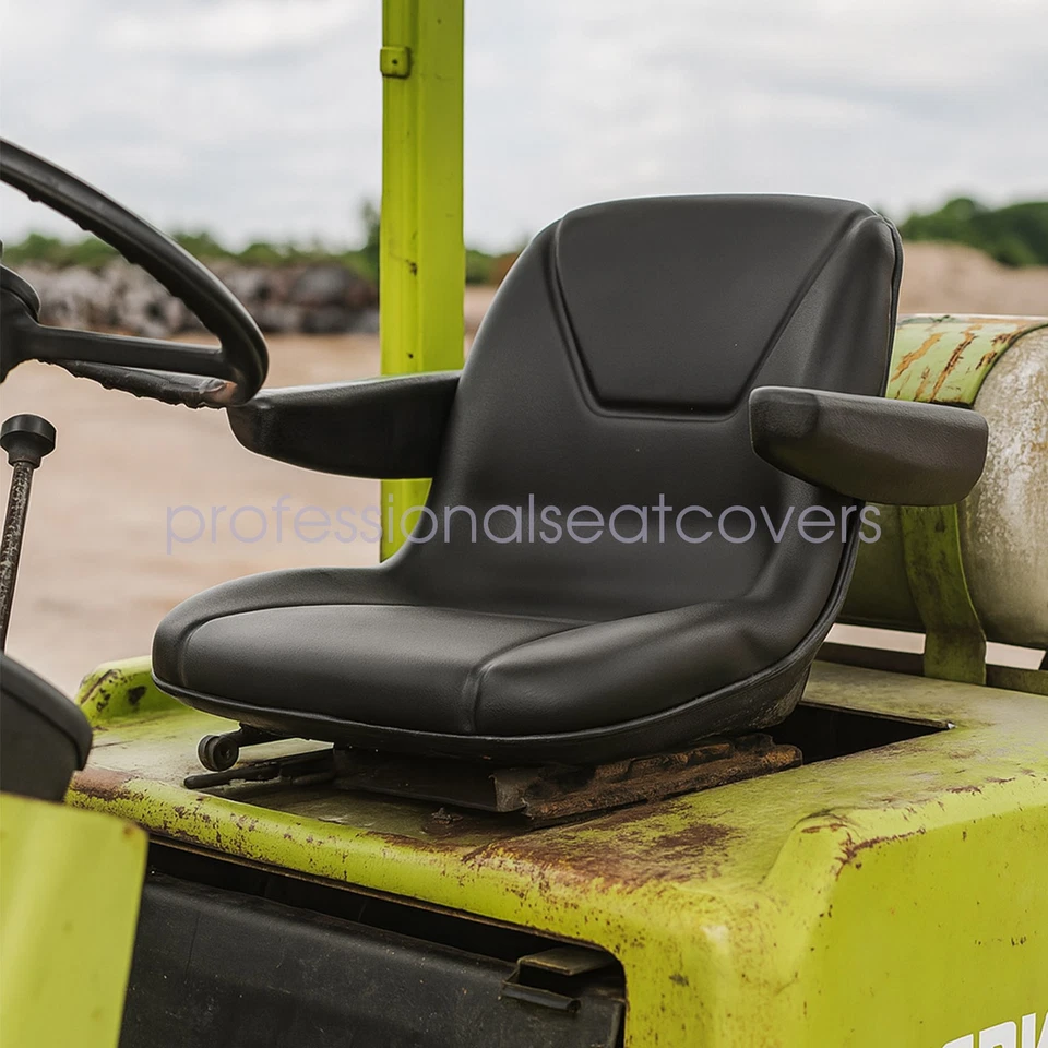 Replacement High Back Riding Lawn Mower Seat For Cub Cadet Craftsman Kubota - Image 2 of 4