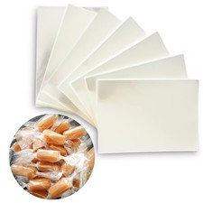 Clear Candy Wrappers for Caramels (600 Pcs 2.5 x 3.5 inches) - Natural Clear