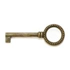 Furniture key antique style furniture burnished replacement key blank brass patina