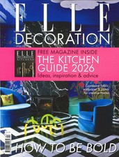 Elle Decoration UK Magazine April 2026 includes The Kitchen Guide 2026
