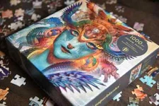 NIB Paperblanks Dharma Dragon 1000 Piece Metallic Puzzle