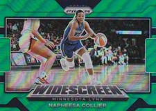 2022 Panini Prizm WNBA Widescreen Insert Green Refractor #6 Napheesa Collier