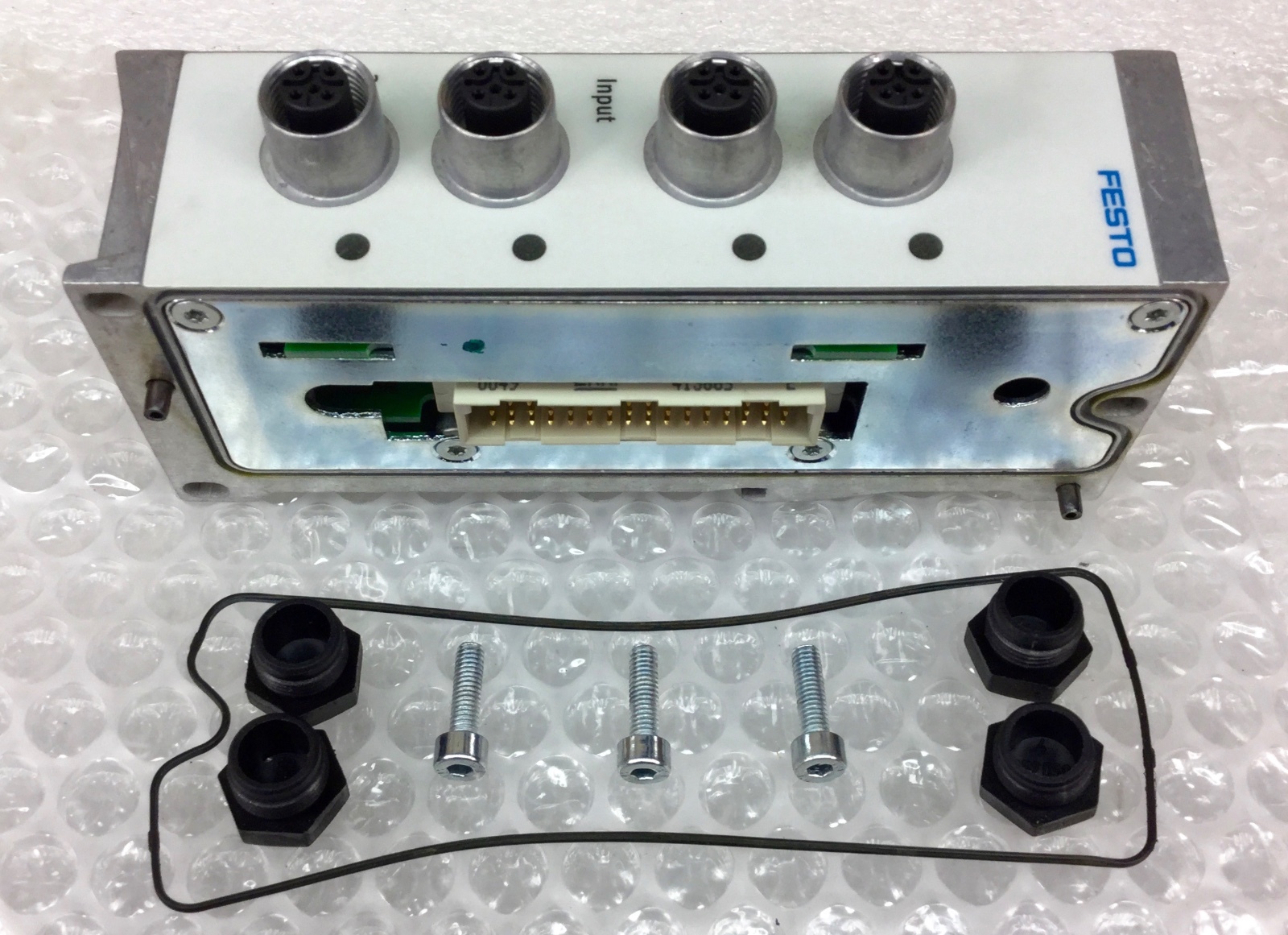 FESTO VIGE-03-FB-4-5POL INPUT MODULE PNP 4-FIELD 5 PIN TYPE 03/04 NEW NO BOX