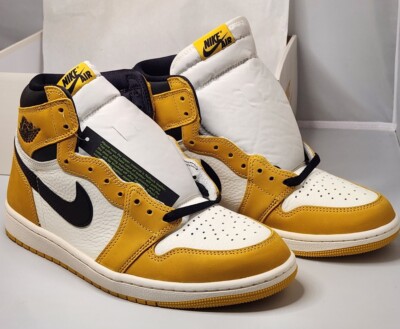 靴 Nike AJ1 Retro High OG \"Yellow Ochre\" Air Jordan 1 Yellow Ochre Worth Buying For Sneaker