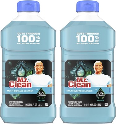 Mr. Clean with Unstopables Fresh Scent Multi-Surface Cleaner, 90 Fl Oz (Packagin