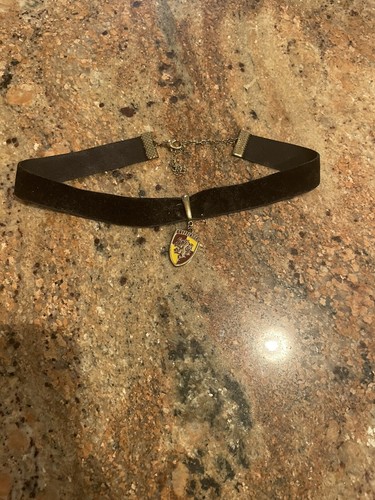 Warner Bros Harry Potter Gryffindor Aksamitny naszyjnik choker - Zdjęcie 1 z 4