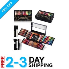 186-Color Professional Makeup Palette  Travel Kit - Ideal for All Occasions