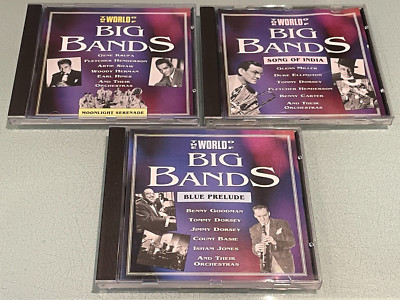 The World of Big Bands - 3 CD Albums - 1992 Trace Trading Holland - 59 Tracks