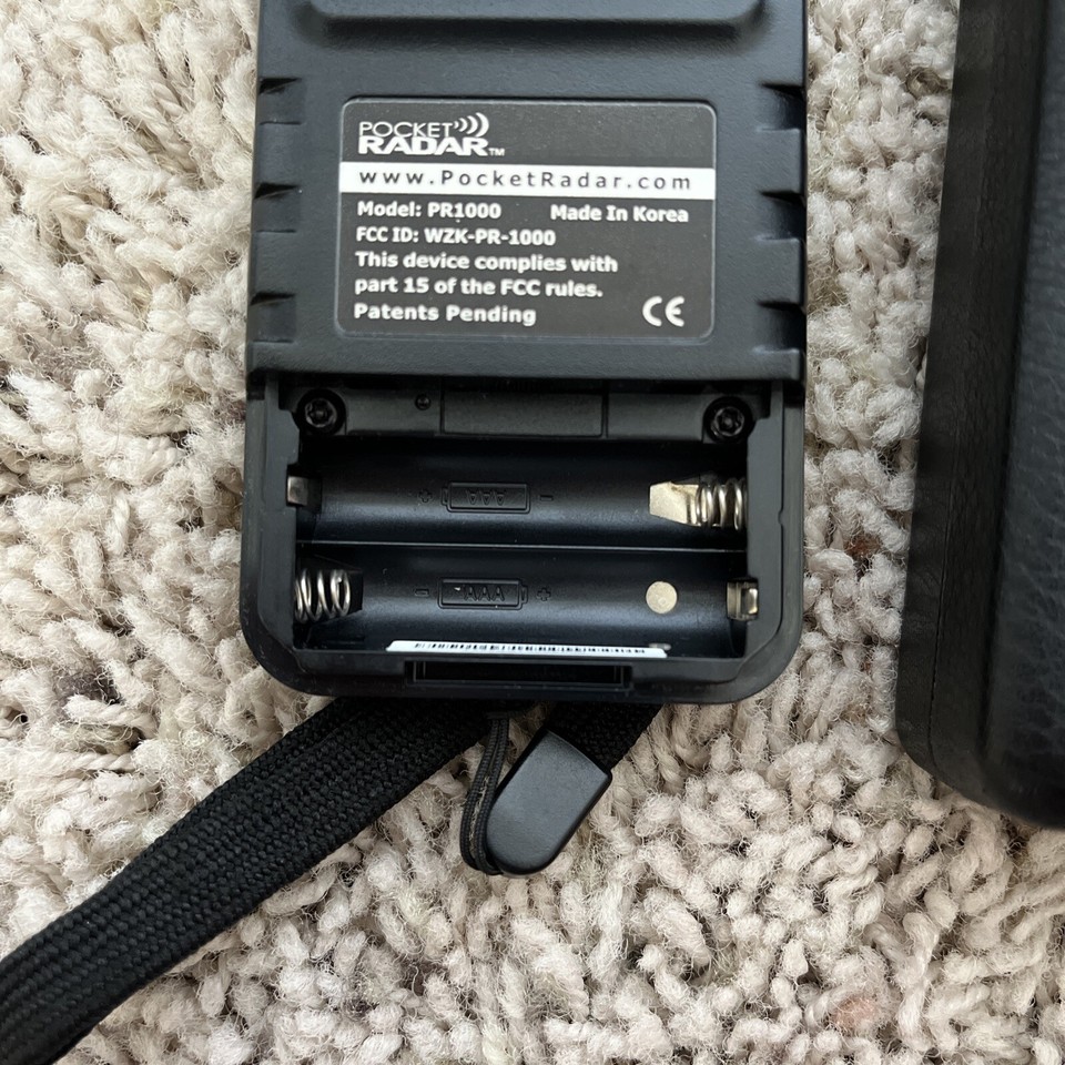 Pocket Radar PR1000 Speed Training Tool 851766002063 eBay