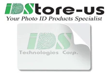 HID Fargo UltraCard 82267 Adhesive Mylar Backed CR80/10 mil ID Cards, 500 count