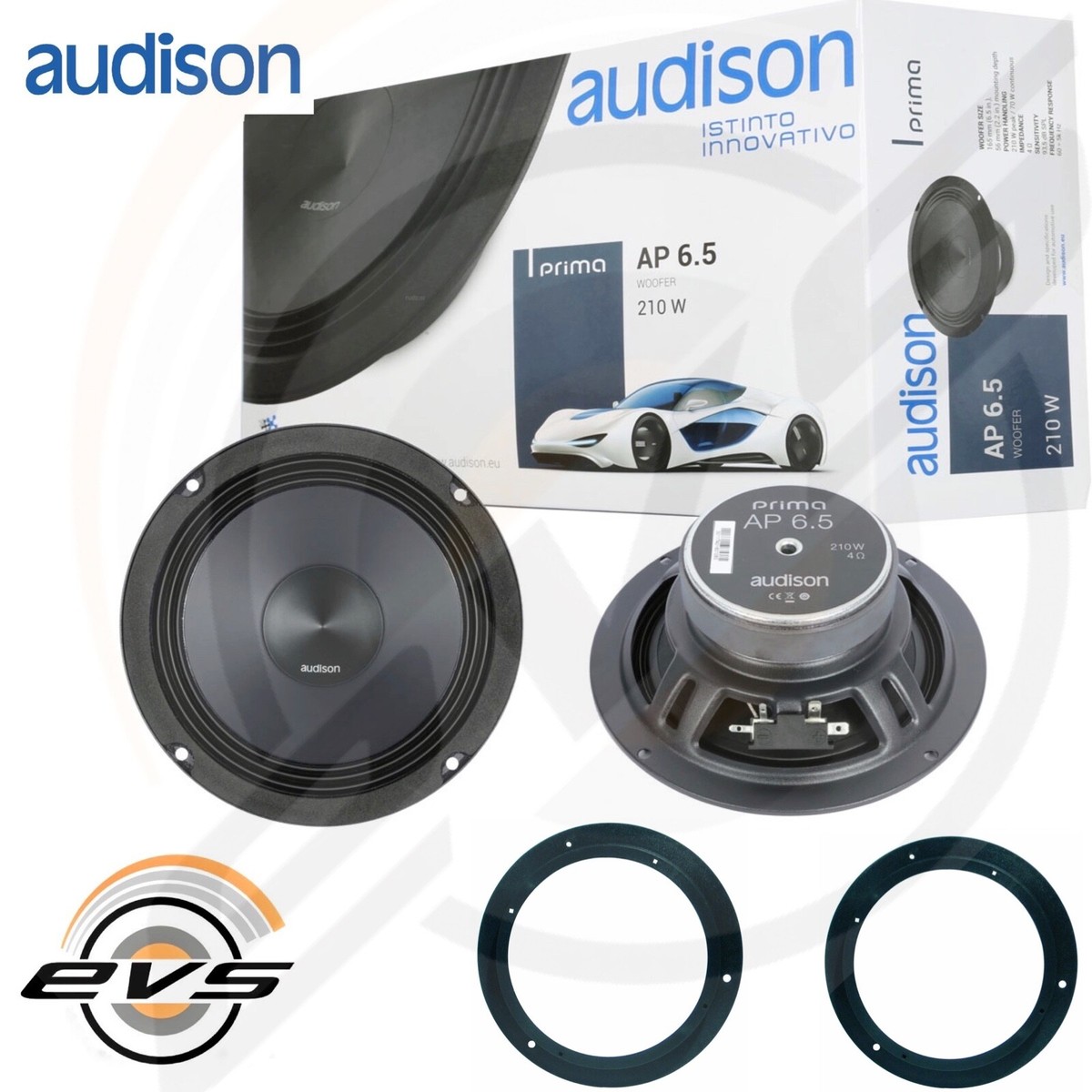 Pioneer Tweeter TS-A301TW - Set 2 Altoparlanti 450W Max Con Adattatori