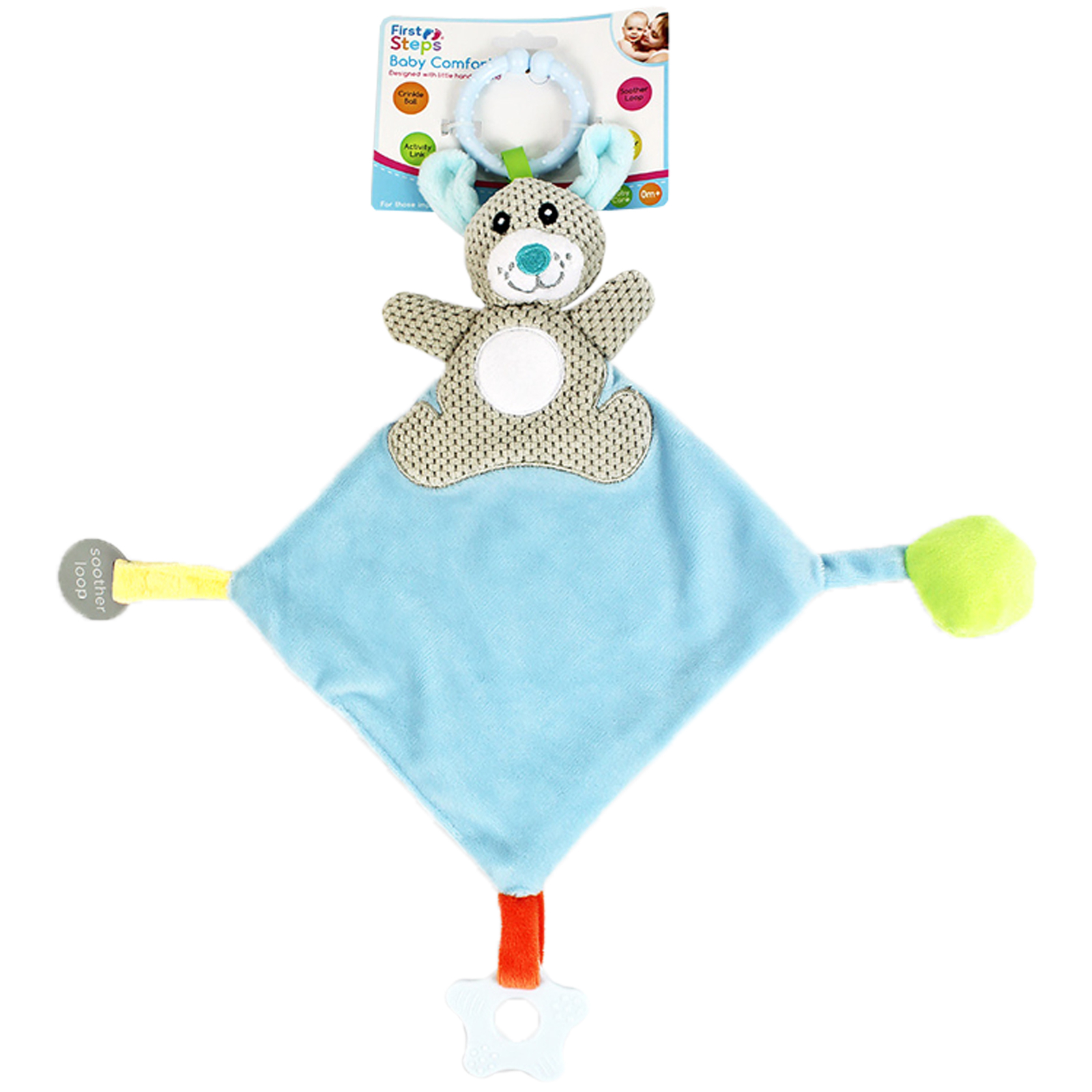 first steps baby comforter