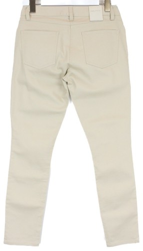 Nautica 1QD Santybeach Pants Ladies W27 Stretch Slim Fit Beige Zip - Picture 2 of 6