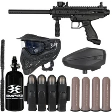 NEW Tippmann Cronus Basic Rivalry Paintball Gun Package Kit - (Black/Black)