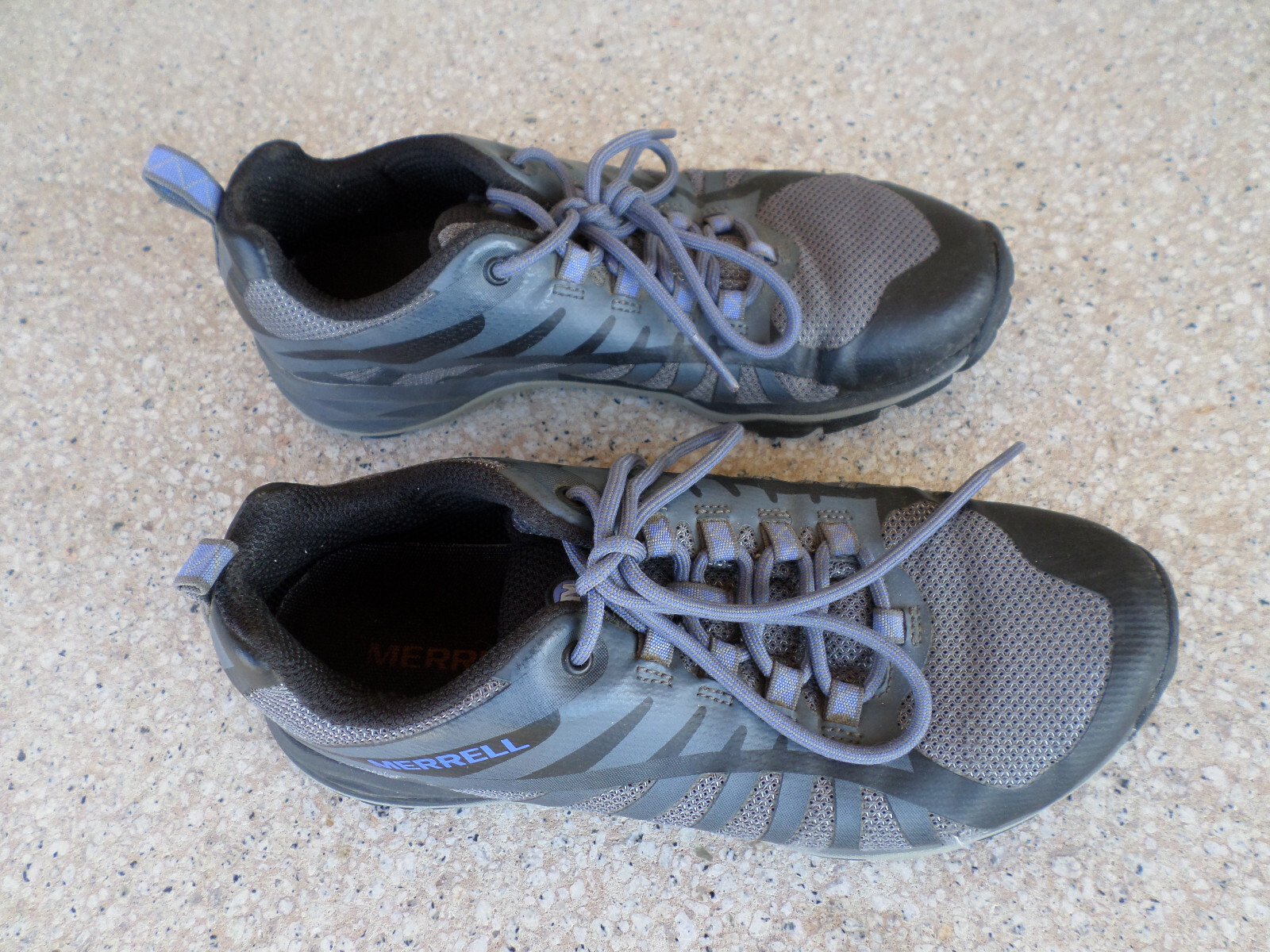 Scarpe da trail running Merrell Siren Edge Q2 grigio nero. Donna 7 M
