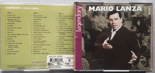 Fu) Mario Lanza Legendary 3CD-Set BMG Limitada RAR - Imagen 1 de 4
