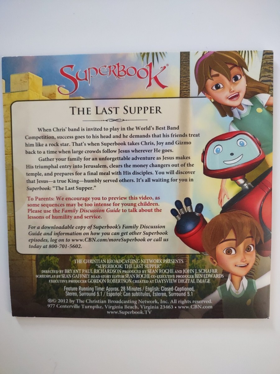 Superbook Christian DVD Lot Of 10 CBN Sealed New Animated
