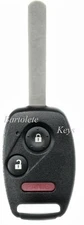 Replacement Remote Keyless Entry Transponder Car Key Fob For Honda Civic Odyssey