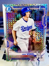 2021 Jake Vogel Bowman Chrome Prospects Mojo Refractor 1st Bowman #BCP-59
