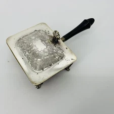 SILENT BUTLER VINTAGE MID CENTURY SILVER PLATE Partially Polished EPAS