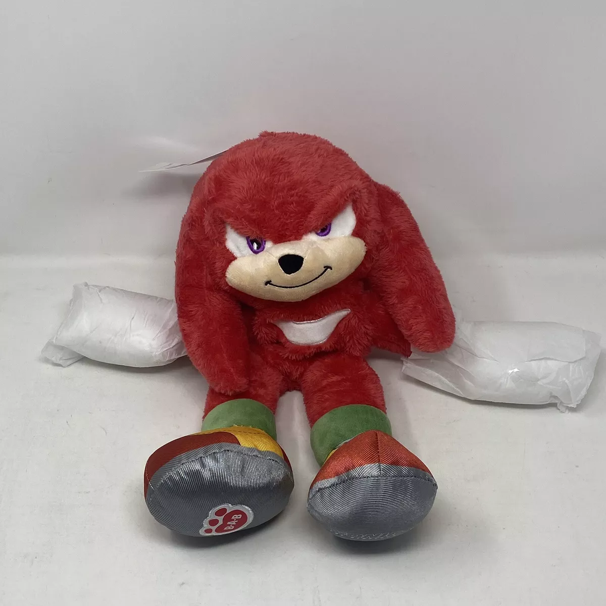 Build a Bear Online Exclusive - Knuckles Sonic The Hedgehog 2 In Hand  Unstuffed