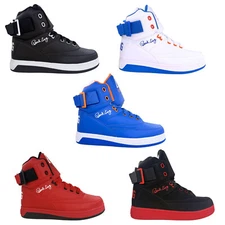 Patrick Ewing Athletics Men's 33 HI PU ORION  Basketball Shoes