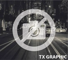 No Photography sign decal vinyl sticker Camera Business Caution Warning