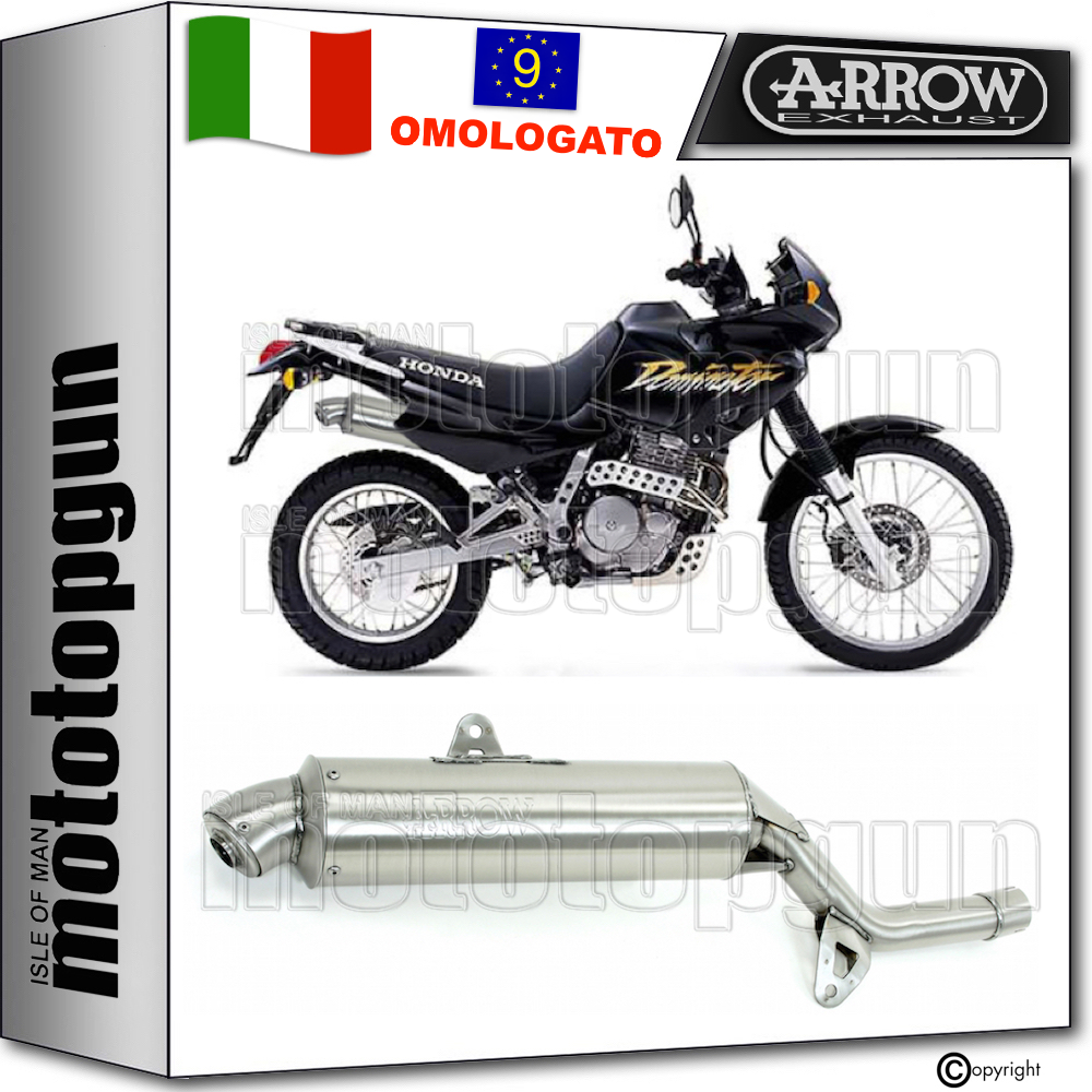 ARROW SCARICO OMOLOGATO PARIS DACAR HONDA NX 650 DOMINATOR 1989 89 1990 90