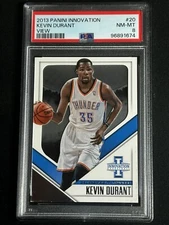 2013 Panini Innovation View Kevin Durant #20 PSA Graded Card Thunder SP /199