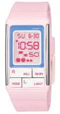 Casio LDF51-4A Women's Poptone Light Pink Digital Watch