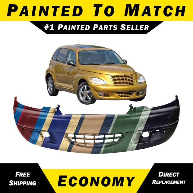 NEW Painted To Match Front Bumper Cover for 20022005 Chrysler PT