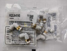 10PCS New SMC  connector KQ2L04-01S/KQ2L04-01AS