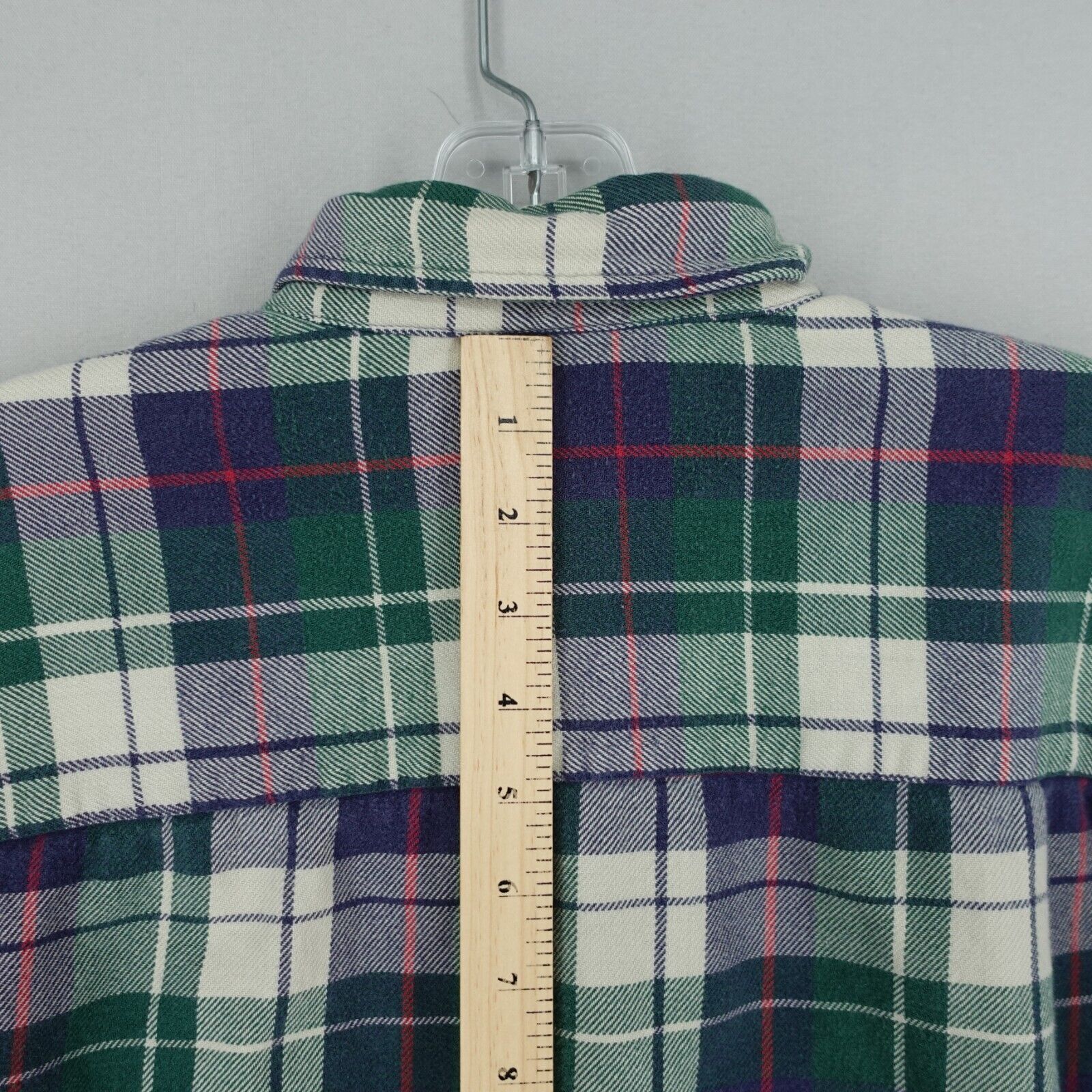 VTG Abercrombie & Fitch BIG SHIRT Flannel Mens L … - image 7