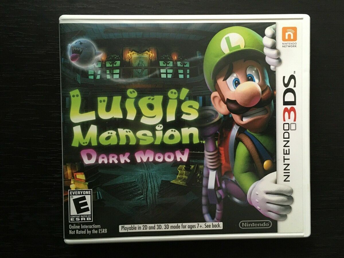 Luigi's Mansion Dark Moon - 3DS Game – Yo Geeky!