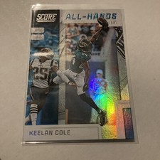 2019 Score Football All-Hands Team #AHT-1 Keelan Cole Jaguars