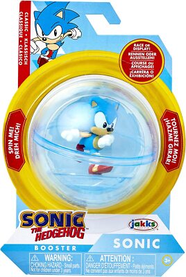 ブースターソニック SONIC THE HEDGEHOG SONIC BOOSTER BALL & FIGURE RACE OR DISPLAY