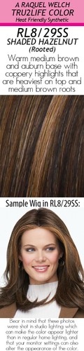 "STYLE FORWARD 16" de Raquel Welch, Topper/Hairpiece *CUALQUIER COLOR* Mono Top, NUEVO - Imagen 32 de 38