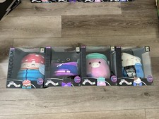 SDCC JAZWARES SQUISHMALLOWS CHECK IN SERIES SET OF 4 COMIC CON EXCLUSIVE PATTY