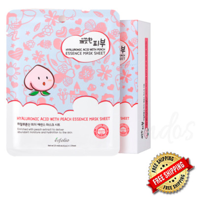 Esfolio Pure Skin Essence Mask Sheet 10 PC, Made in Korea (Pick From 16 Scent)