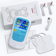Electric Dual Channel Tens Unit Muscle Stimulator Pulse Massager for Pain Relief