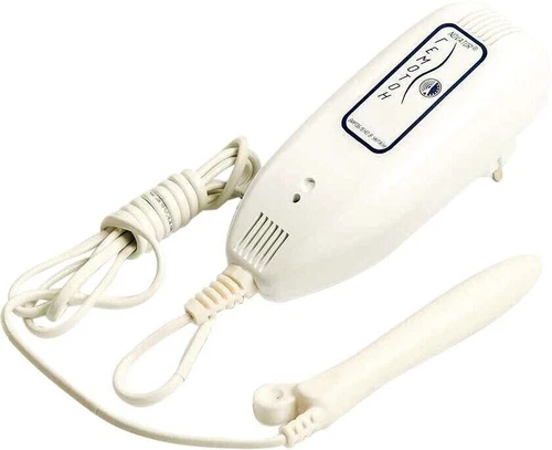 Gemoton device for the treatment of hemorrhoids. Thermomagnetic medical device