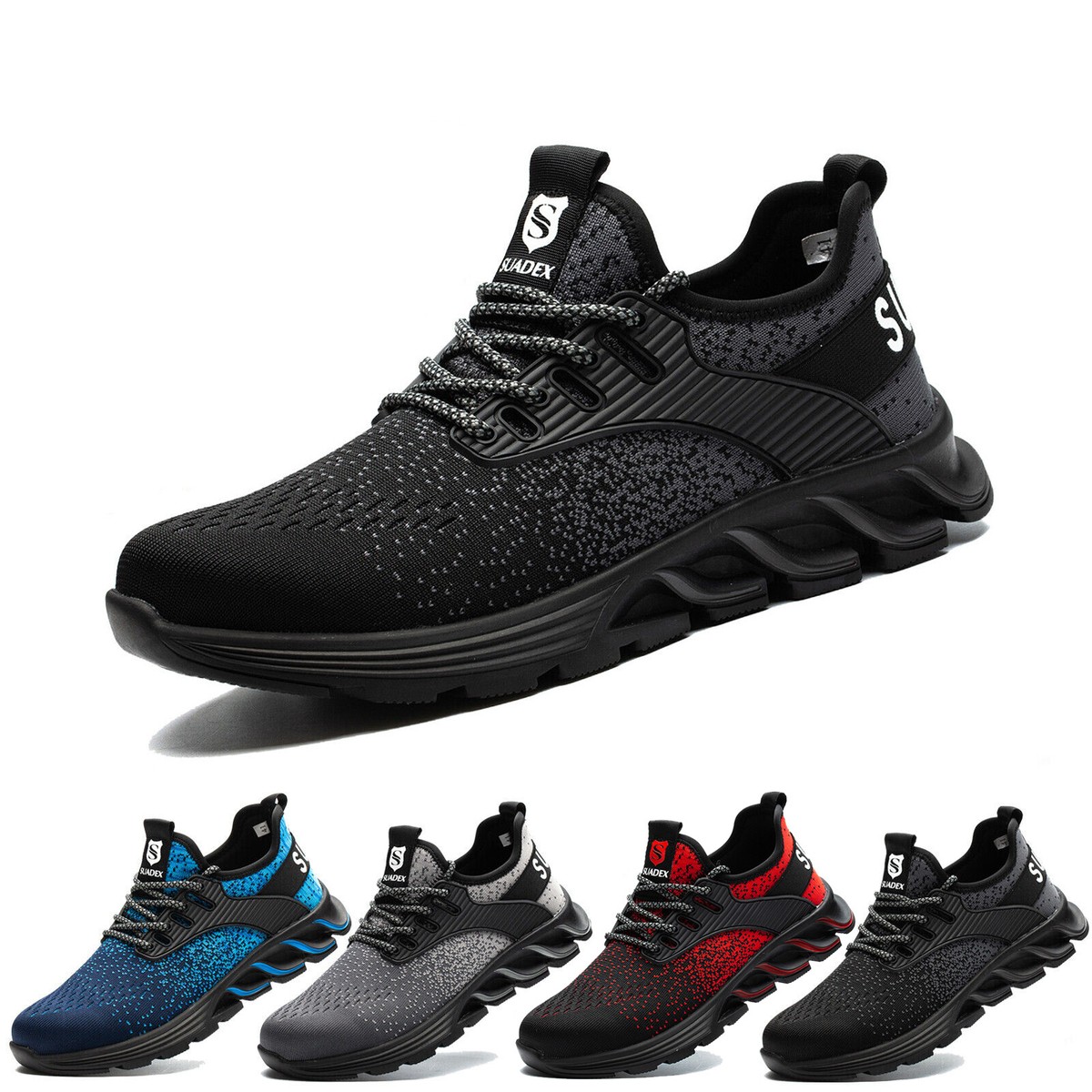 Arbeitsschuhe Ohne Stahlkappe Breit SUADEX Sicherheitsschuhe