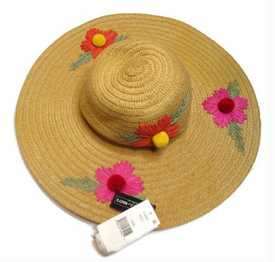 NEW Betsey Johnson Floral Bliss Floppy 