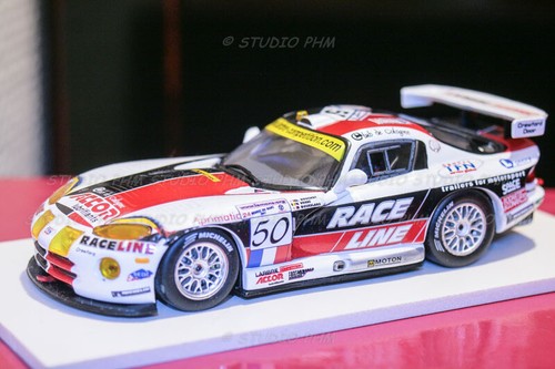 Chrysler Viper GTS-R N°50 Larbre Competition - Le Mans 2002 - 1/43 Ixo - Occasion Vitrine