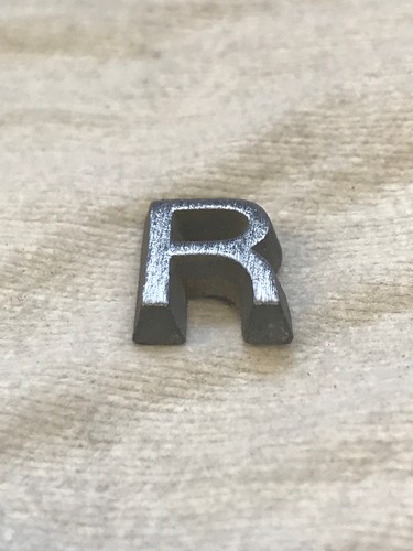 Letters and Numbers 7/16 Cast Aluminum Straight Bold Font price per letter * - Picture 24 of 30